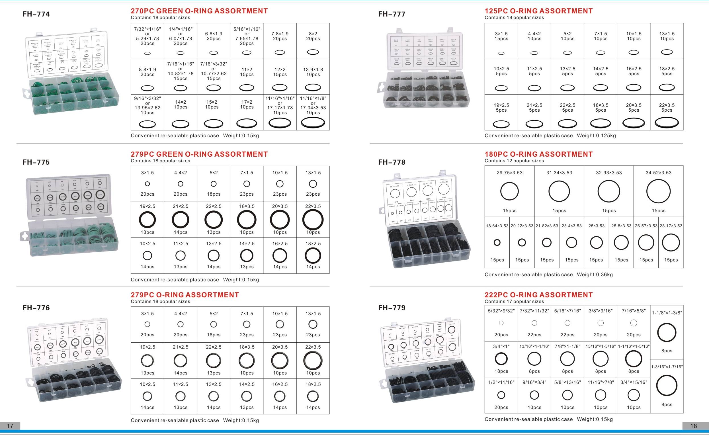 O-RING ASSORTMENT